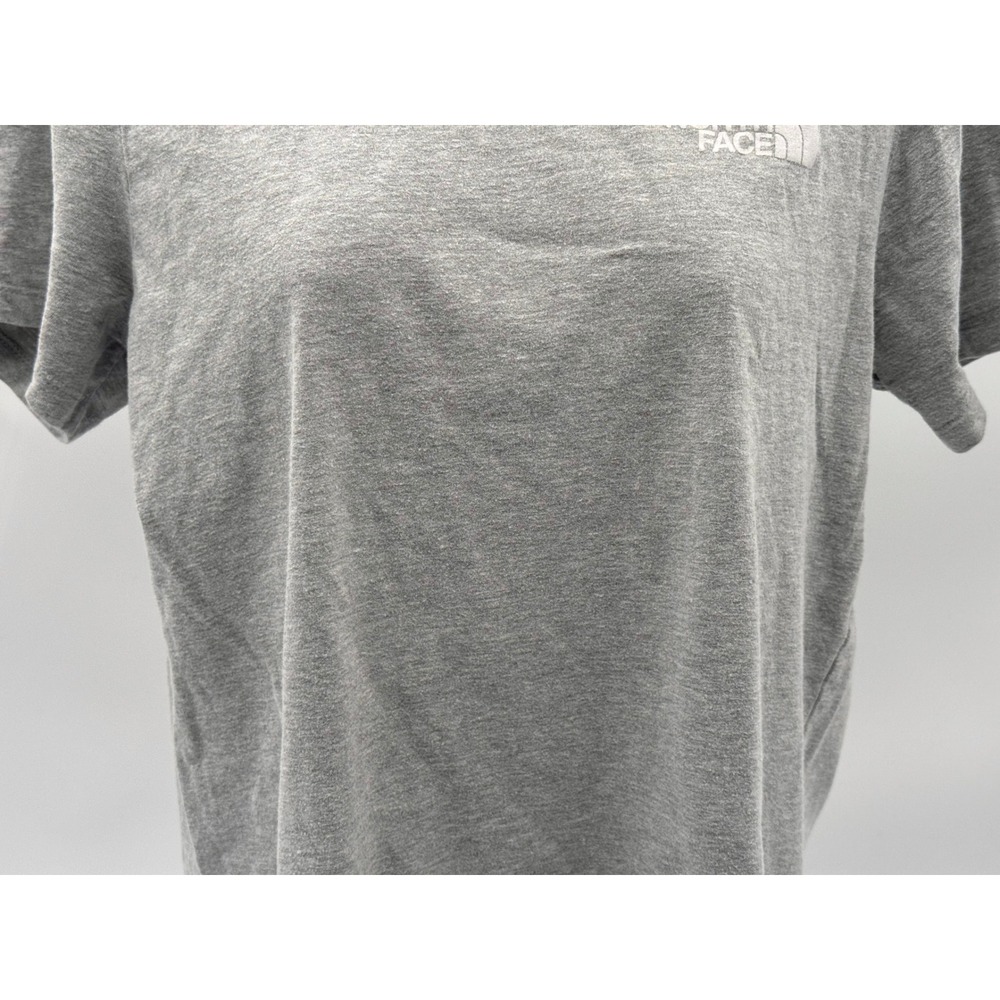 The North Face Womens Gray Short Sleeve T-Shirt Graphic‎ Tee Medium M - Picture 3 of 13